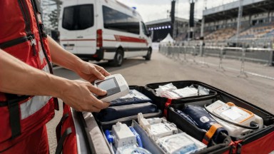 Дежурство скорой на мероприятиях в Гуково