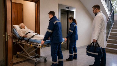 Транспортировка больных после выписки в Гуково