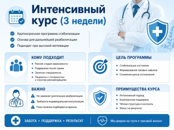Реабилитация за 21 день в Гуково