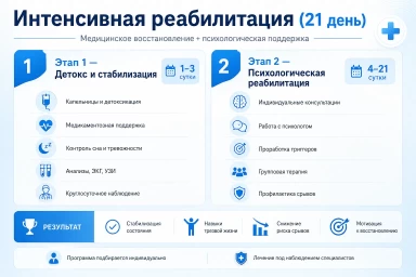 Реабилитация за 21 день в Гуково